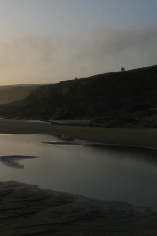 Polzeath Beach Reflections